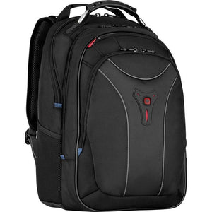 B-Ware Wenger Notebook Rucksack 600637 CARBON Rucksack für MacBook 15" Schwarz