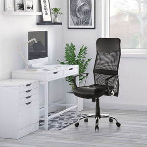 B-Ware Hjh Office Bürostuhl Chefsessel Arton 20 Drehstuhl Stuhl Netz Kunstleder Schw157
