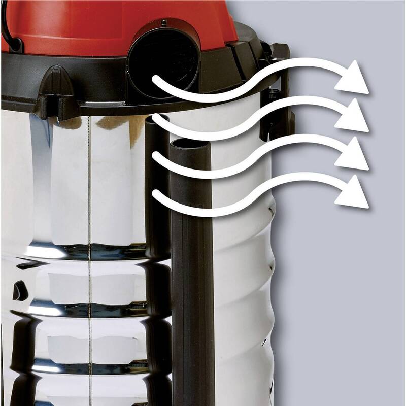 Einhell Nass- und Trockensauger TC-VC 1930 S Edelstahl 30l rostfrei Sauger - 4006825617559