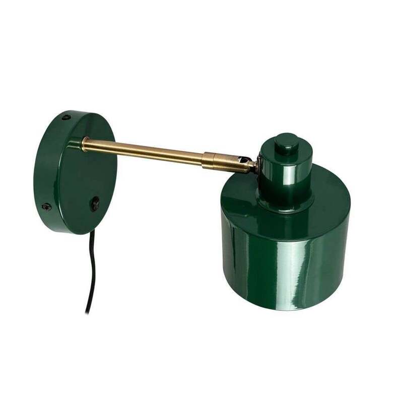 Dyberg Larsen Wandlampe Ocean dunkelgrün Wandleuchte Lampe mit Schalter 30cm - 5704709092629