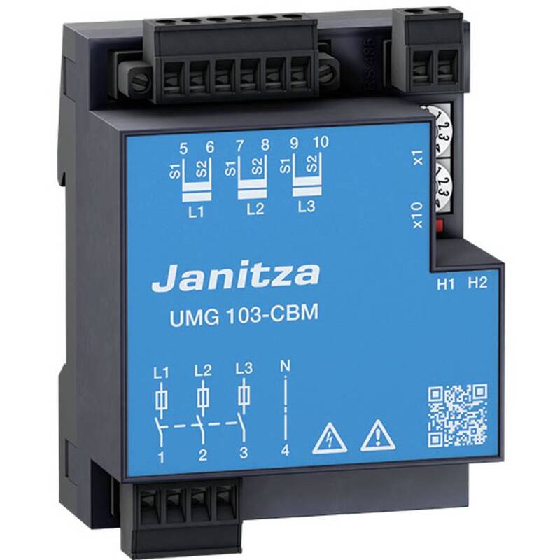 Janitza UMG103-CBM Universalmessgerät UMG 103-CBM für die Hutschiene - 4251861100194