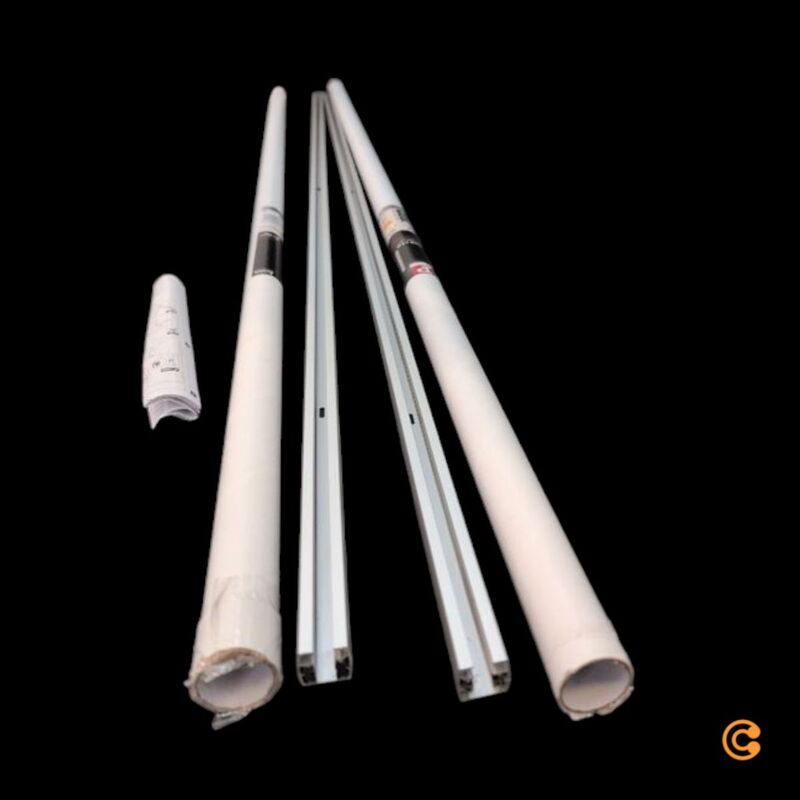 Paulmann URail Schiene Aluminium chrom Länge 150cm 230V System-Schiene Leuchte - 4000870956656