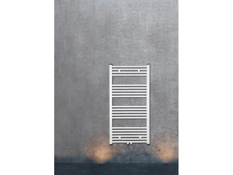 Wasserführender Heizkörper 637W 60x120cm Handtuchheizkörper weiß 2in1-Anschluss - 4007871196425