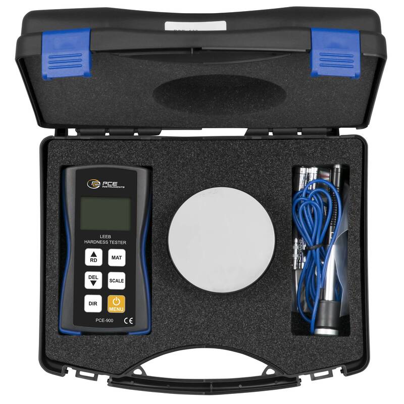 PCE Instruments Härteprüfgerät Leeb PCE-900 digital LCD Messgerät Prüfgerät - 4250348715869