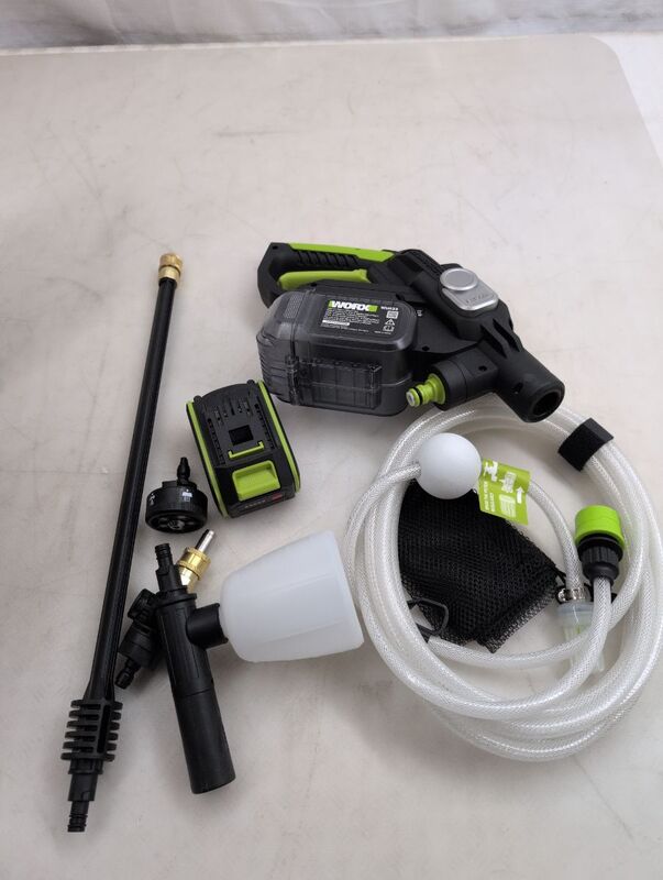 Worx Professional Akku-Hochdruckreiniger WU633 56 bar Kaltwasser 220 l/h mobil - 4064161501284