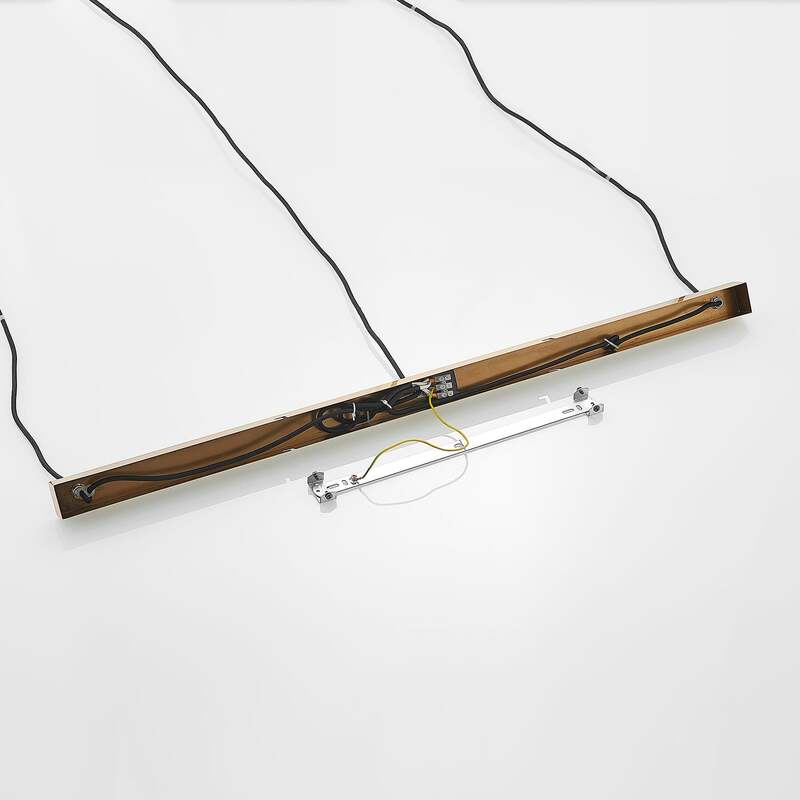 Lindby Hängelampe Hängeleuchte Grady LED Pendelleuchte dimmbar messing klar - 4251911725759