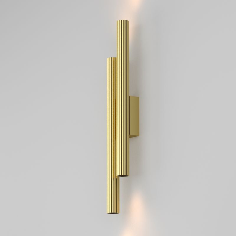 Maytoni Calipso LED Wall Light, Brass, Height 49 Cm, Metal, 4-bulb - 4099776153559