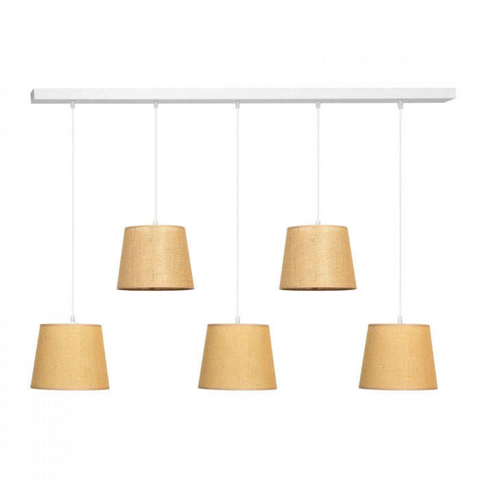 Euluna Jute Hängelampe Hängeleuchte Lampe Leuchte Pendellampe Pendelleuchte - 5903689183178