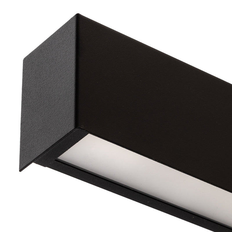 Nowodvorski Lighting Wandleuchte Wandlampe Straight S schwarz Leuchtmittel inklu - 5903139759694