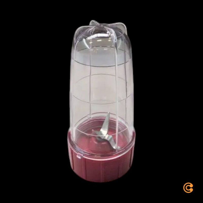 GOURMETmaxx Mixer Mr. Magic 250W Standmixer Küchenmaschine rot 4-teilig 0.5l - 4016471097452
