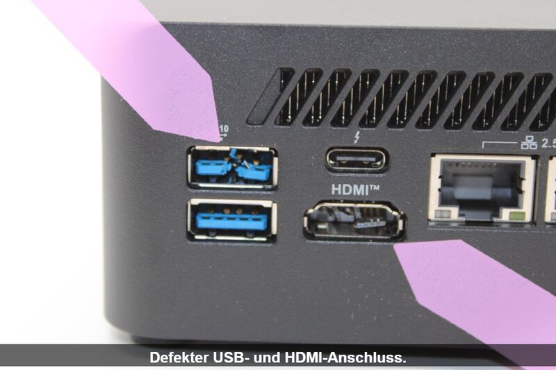 MSI Mini PC CUBI NUC 1MG-024XDE Intel Core 3-100U 8GB 256GB SSD Wi-Fi 6E - 4711377230346