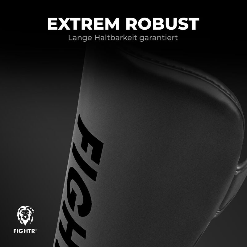 FIGHTR Schienbeinschoner Kickboxing MMA Muay Thai idealer Schutz perfekt Größ M - 4260723850672