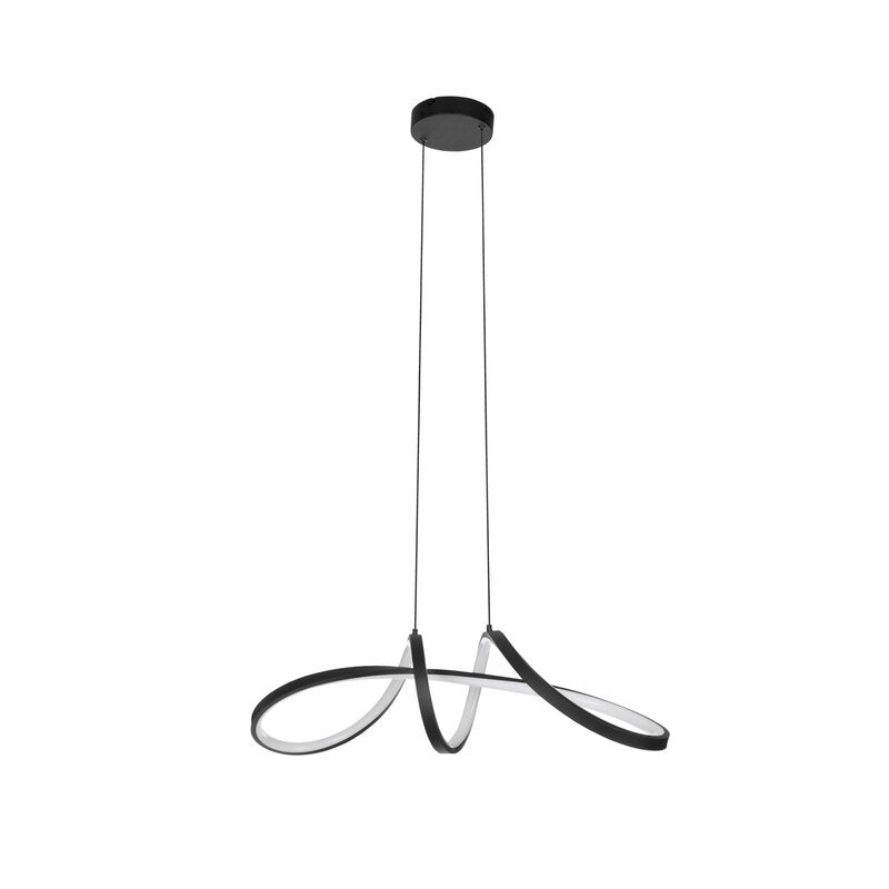 EGLO Pendelleuchte Hängelampe connect LED schwarz Aluminium Stahl dimmbar Smart - 9008606312955