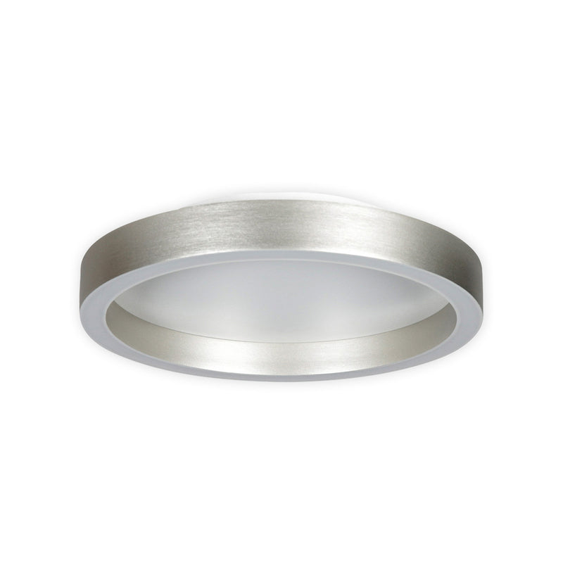Steinhauer Deckenlampe Ringlux LED Lampe dimmbar warmweiß Metall Ø30cm grau - 8712746180916