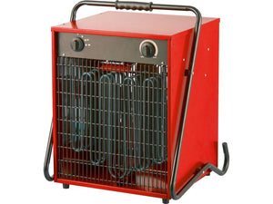 B-Ware Industrieheizlüfter Hot Air Estrup 15000W Gebläseheizer IP24 Innen Außenbetrieb