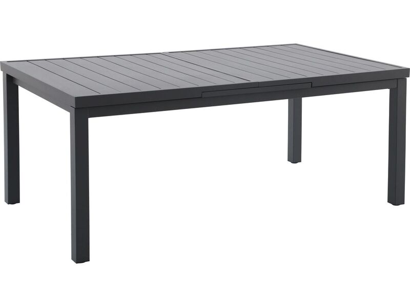 Gartentisch Outdoor Tisch Grovedale ausziehbar 240cm x 100cm anthrazit für 8 - 4007873330551