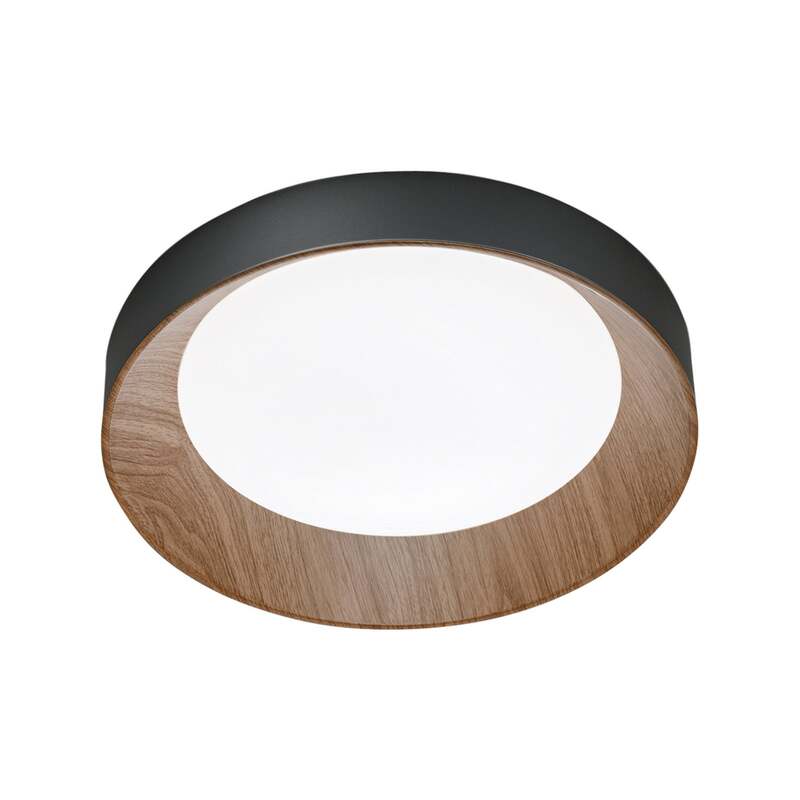 luce ambiente design Deckenleuchte Deckenlampe LED Arka Holz Lampe Leuche - 8031414916368