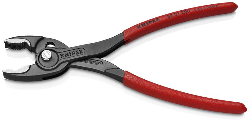 Knipex 82 01 200 Frontgreifzange Chrom-Vanadium Stahl 200 mm Zange Werkzeug - 4003773087243