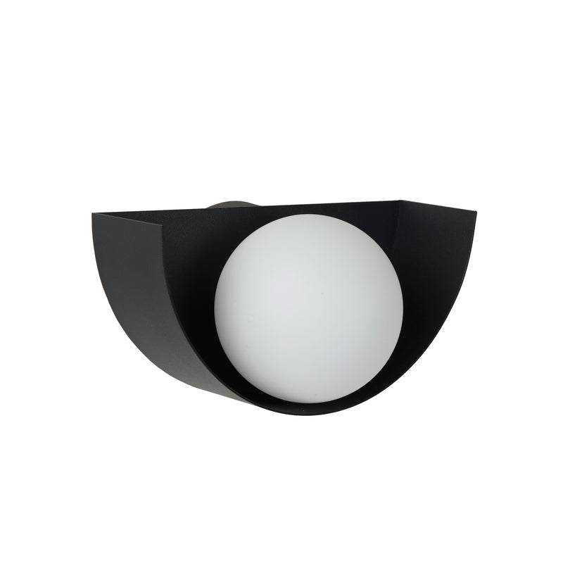 Lucide Wandlampe Benni LED Wandleuchte Lampe dimmbar schwarz Ø10cm 21x10,5cm - 5411212451835