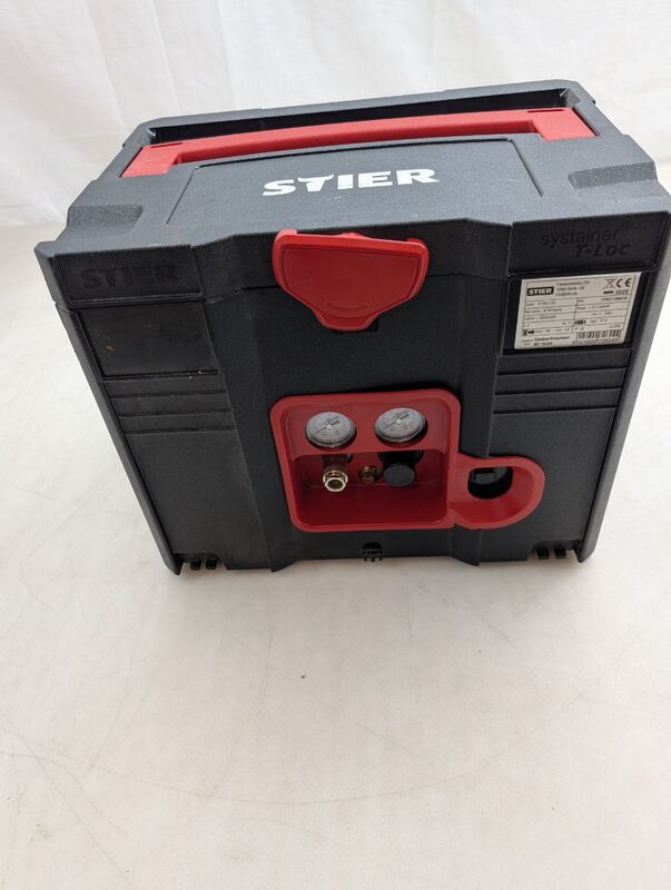 STIER Druckluft-Kompressor SKT 160-8-6 ölfrei Kompressor Luftkompressor 6l 8bar - 4251709612339