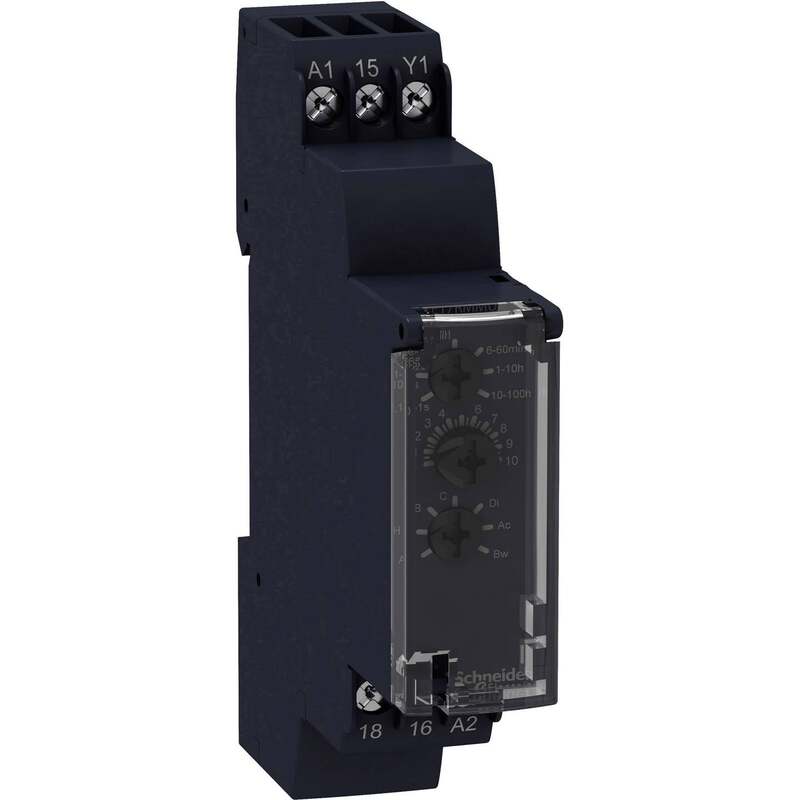 Zeitschalter Zeitrelais Relais Schneider Electric RE17RMMU Schraubklemme - 3606480552755