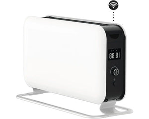 B-Ware Mill Konvektor Heizgerät Heizofen WIFI Elektroheizung 1500W weiß 62x385cm Innen