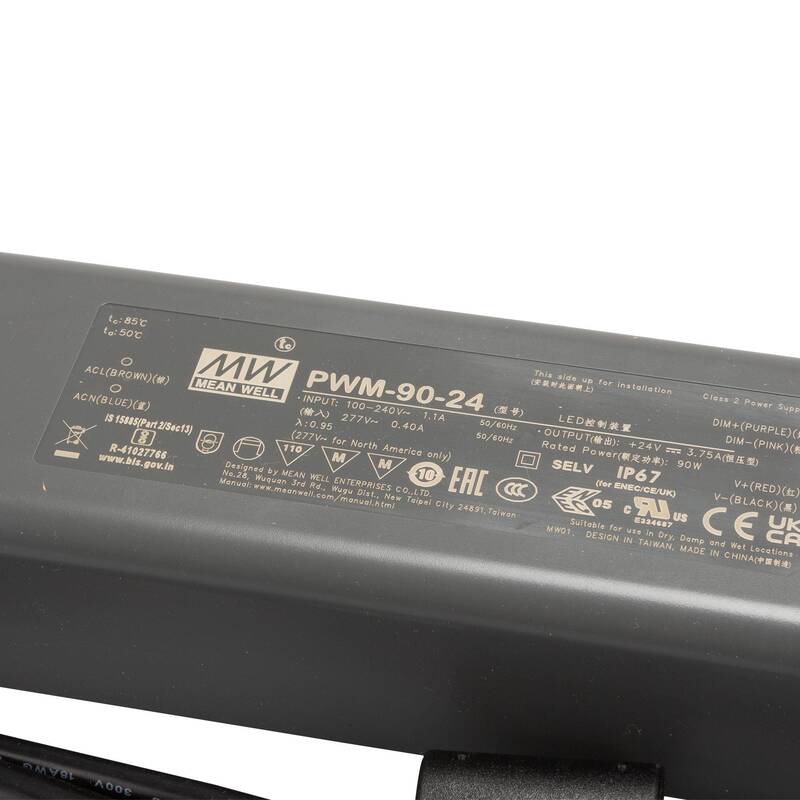 Mean Well PWM IP67 SNT 90W 24V 3,75A Netzteil für Industrie und Gewerbe - 4021087015189