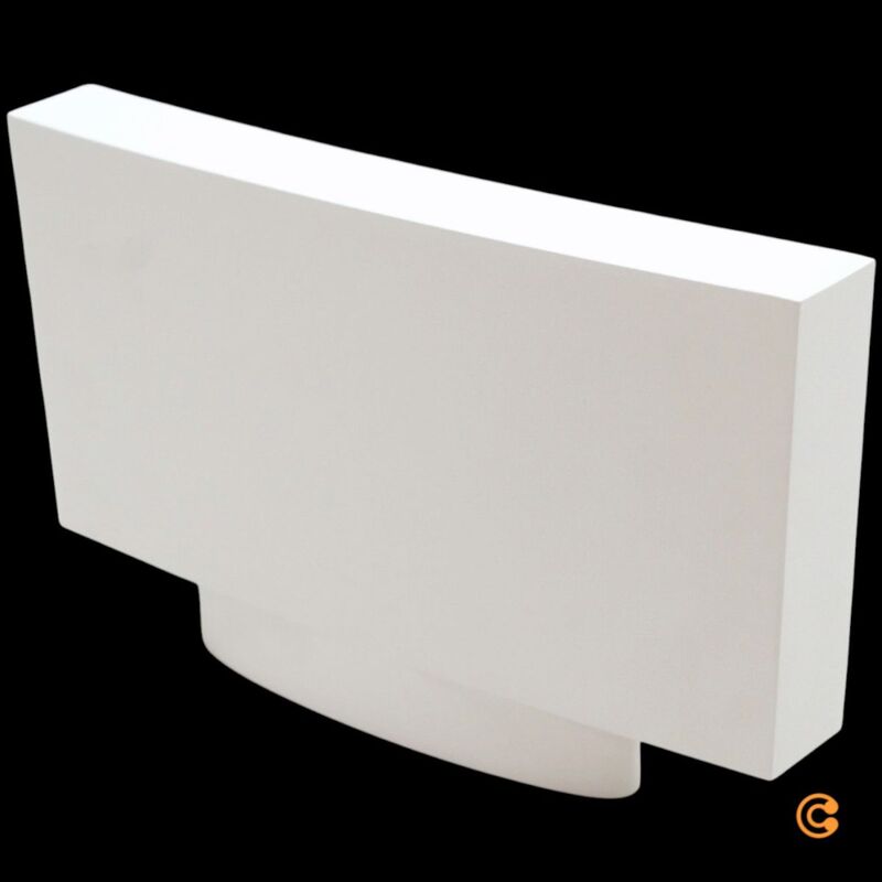 Designer Wandleuchte Microsurf LED Lampe Neil Poulton Aluminium weiß 20W 3000K - 8052993011732