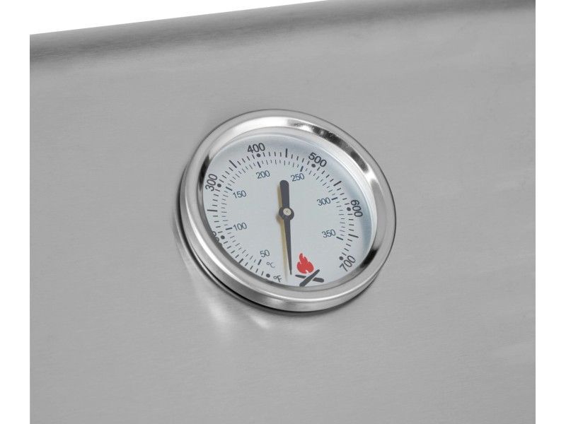 Jamestown-Grill Kane 4 Gasgrill 4-Brenner Seitenkocher 15kW Grillgerät BBQ - 4007873219498
