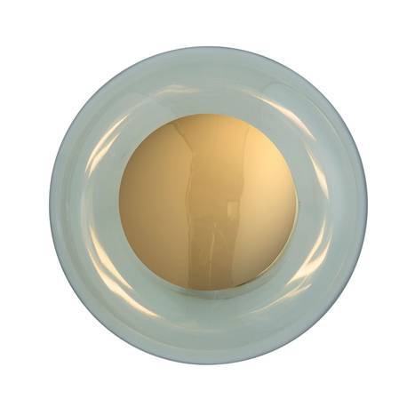 EBB & FLOW Horizon Fassung gold grün Wandleuchte Wandlampe Lampe Licht Ø 21 cm - 5711863109506