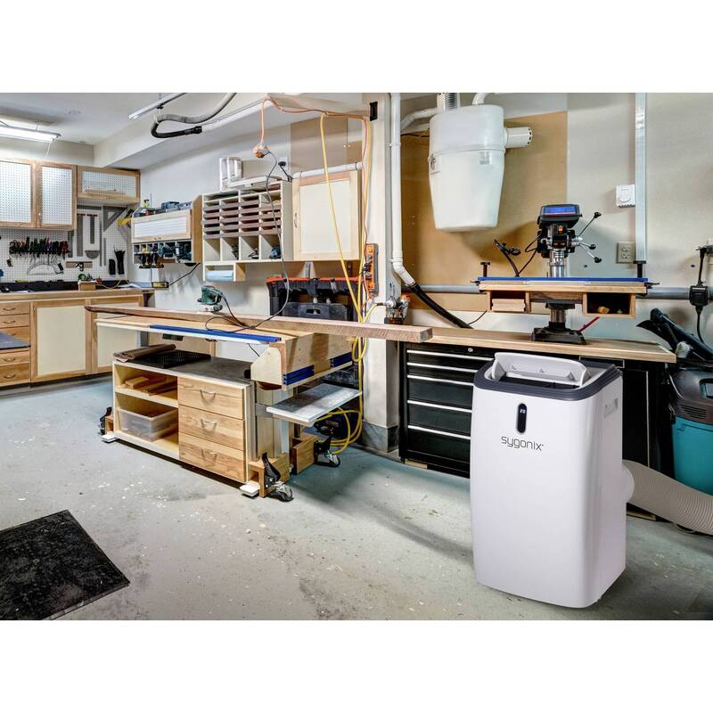 Sygonix mobile Klimaanlage 12000 BTU Monoblock für Räume bis 22 m² - 4064161341385