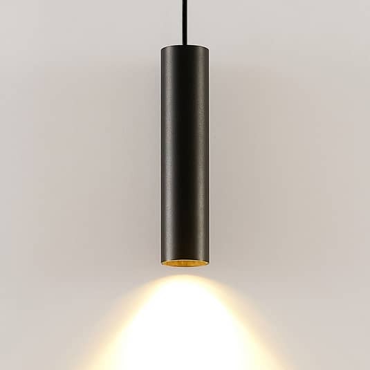 Arcchio Ejona Pendelleuchte Pendelleuchte Lampe Leuchte LED Höhe 27 cm, schwarz - 4251096578928