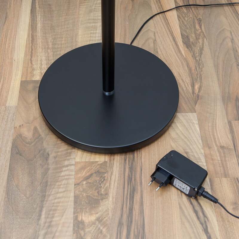 Lindby Stehlampe Stehleuchte Malea LED dimmbar Lampe Leuchte schwarz 180cm - 6291105709606