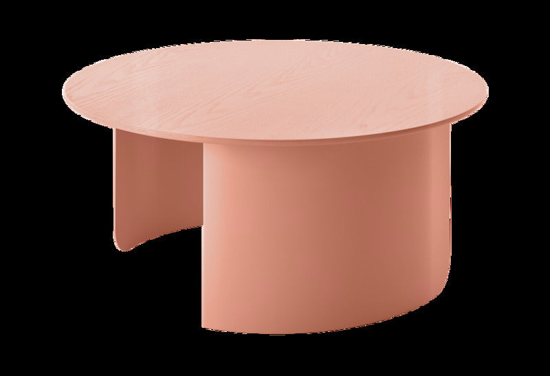 FÉST Couchtisch Tisch Plateau Terra Ø 72 cm Wohnzimmer Metallgestell Holzfurnier - 8718858016785