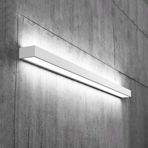 B-Ware LED Wandleuchte Mera 120 cm weiß Lampe Leuchte 4000K Energieeffizienz IP20