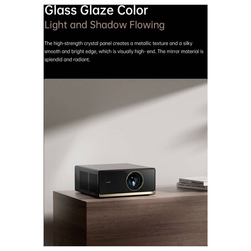 Wanbo Beamer tragbar X5 Pro 1100 ANSI-Lumen Full HD WLAN Smart System schwarz - 6970885351068