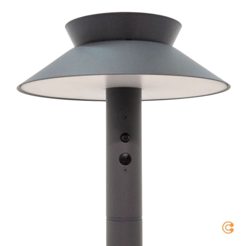 LED-Solar-Wegeleuchte Justina mit Bewegungsmelder anthrazit 60cm Nordlux - 5704924017575