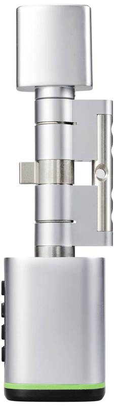 Sygonix BT PIN RFID Schließzylinder Aluminiumlegierung Schwarz 100 Passwörter - 4064161318431