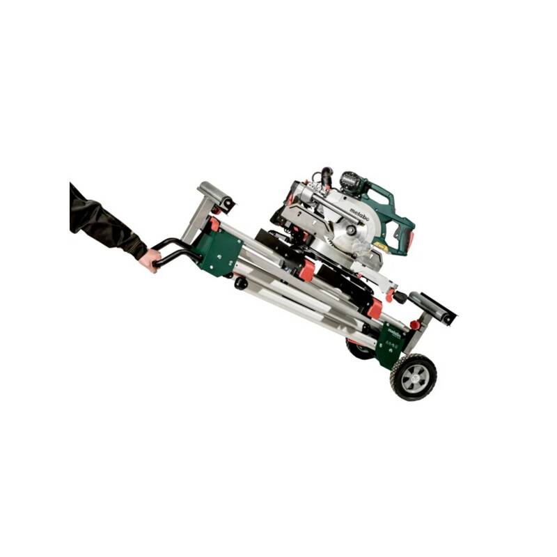 Metabo Kappsägen-Untergestell Maschinenständer stabil Trolley-Funktion 250kg - 4007430302243