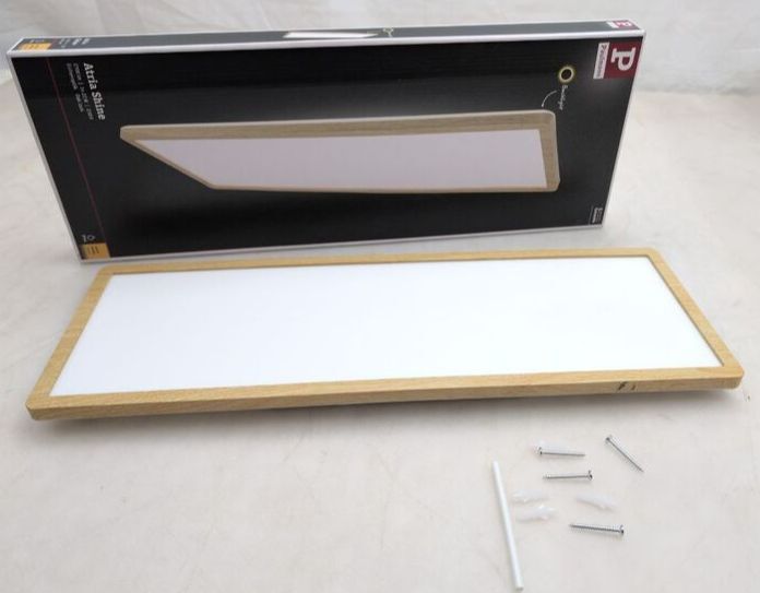 Paulmann LED Panel Atria Shine 58cm Wandleuchte Lampe Holz IP44 warmweiß 3000K - 4000870710319
