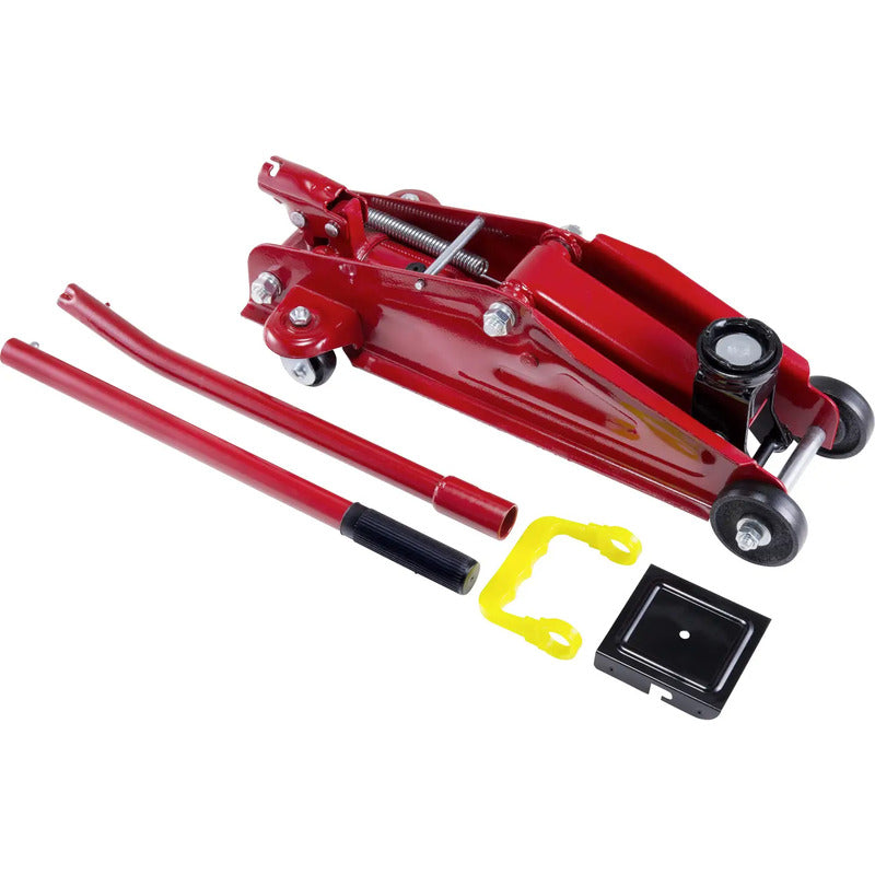 TOOLCRAFT Rangierwagenheber 2t schwarz rot 440x200x135mm max 335mm Höhe - 4064161255415