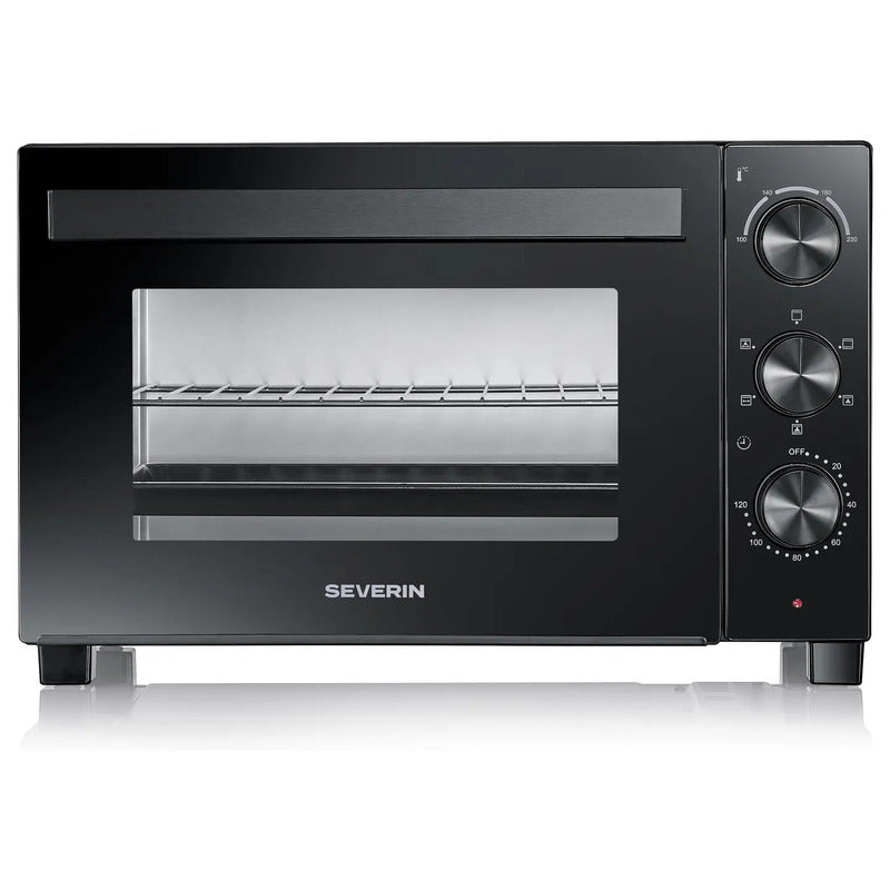 Severin Minibackofen 30l Heißluftofen Grillofen mit Timer und Oberhitze 1600W - 4008146048746
