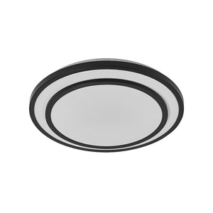 B-Ware OSRAM Deckenleuchte ORBIS BERLIN LED Lampe Leuchte schwarz Ø39cm 24W warmweiß