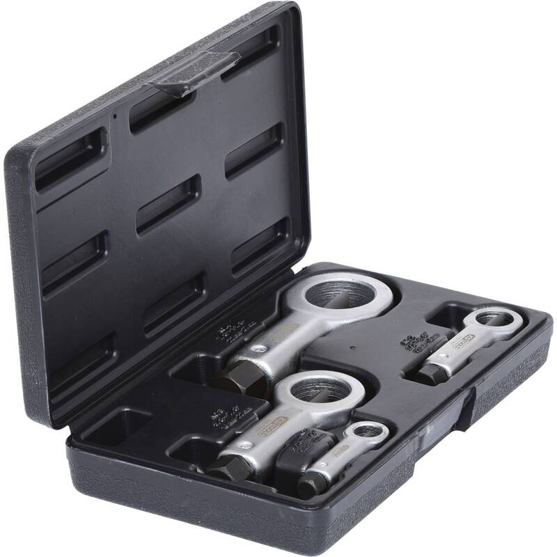 KS Tools Mutternsprenger Schraubensprenger-Set Werkstatt Muttern 700.1180 4-tlg - 4042146211175