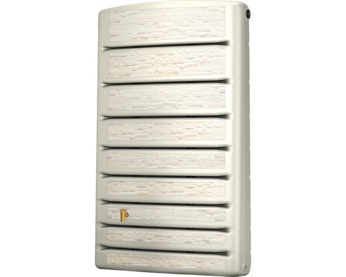 4rain Wandtank ExtraSLIM STONE DECOR 400L sandbeige UV-beständig Garten - 4023122275756