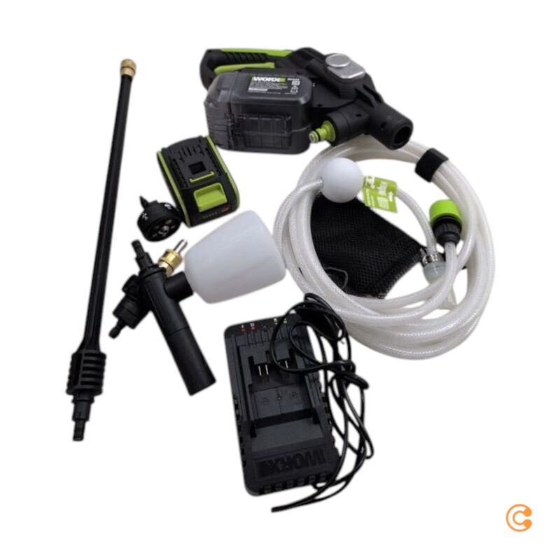 Worx Professional Akku-Hochdruckreiniger WU633 56 bar Kaltwasser 220 l/h mobil - 4064161501284