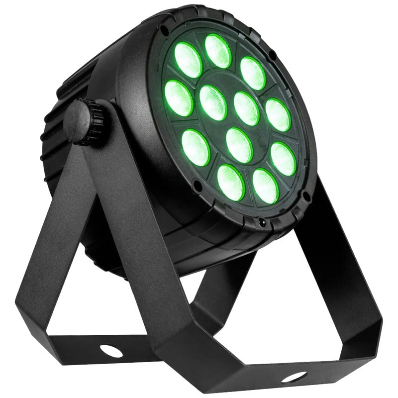 EUROLITE LED PARty Spot Silent RGB/WW 12x5W DMX Scheinwerfer Schwarz 17W - 4026397722802