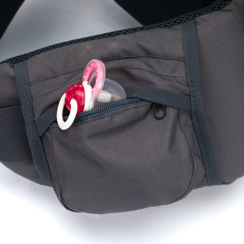 fillikid Rückentrage Elite für Kinder ab 6 Monaten bis 20 kg grau mit Zubehör - 9120123448266