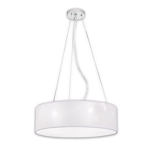 Orion Runde Textil-Pendelleuchte Ufo mit weißem Schirm Deckenlampe Deckenlampe - 9003090253500