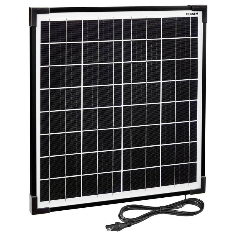 Osram Automotive Kfz-Ladegerät Akku-Ladegerät 12V 1.11A IP65 schwarz 3m Kabel - 4062172404570